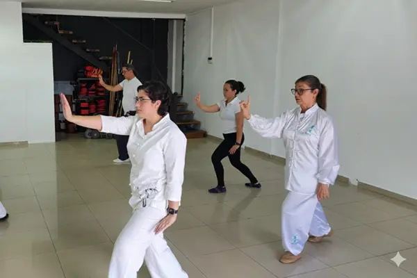 Practicando Taichi Chuan y Lohan Qigong en Costa Rica