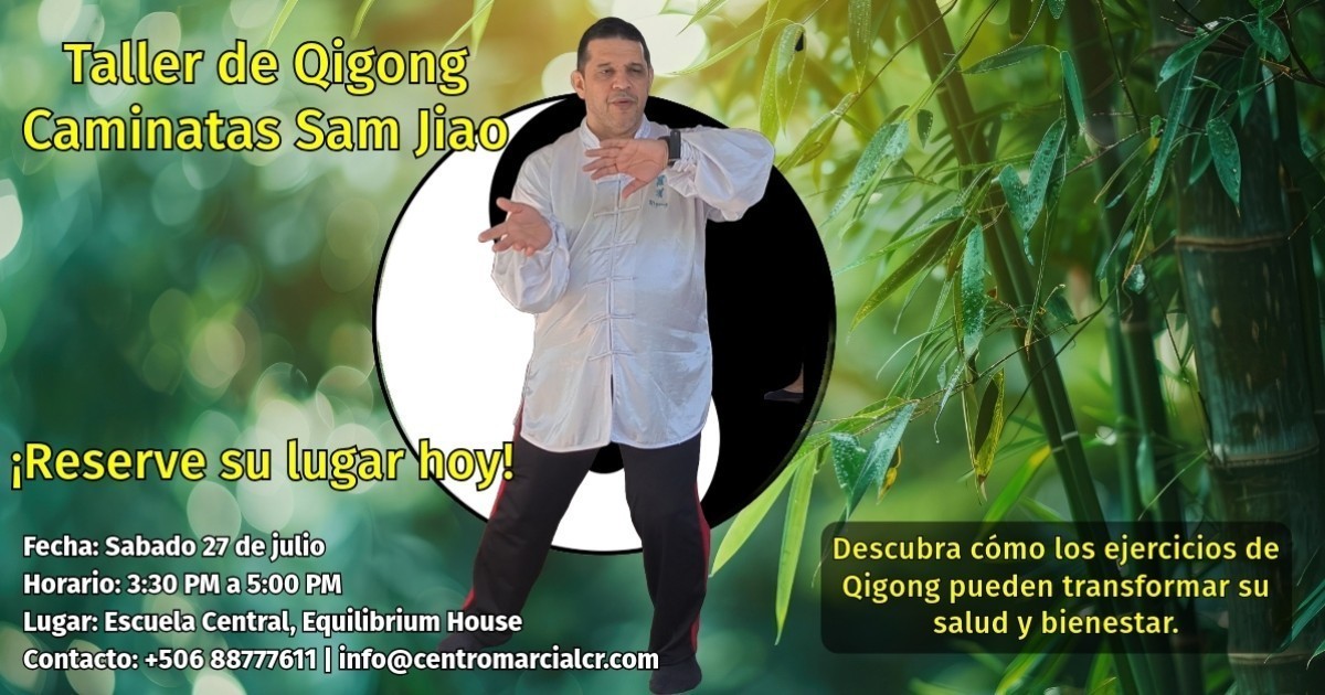 Taller de Caminatas Sam Jiao para regular las emociones