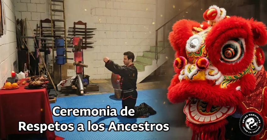 Ceremonia de Respetos a los Ancestros Año Nuevo Chino